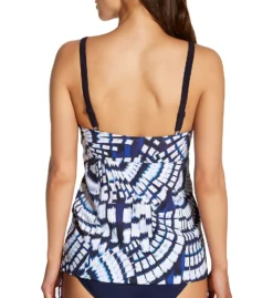Anita Blue Fan Kimba Tankini Swim Top 6587-1 -Lumiere Bikinis Shop anita anit01 6587 1 bs