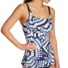 Anita Blue Fan Kimba Tankini Swim Top 6587-1 -Lumiere Bikinis Shop anita anit01 6587 1 gs
