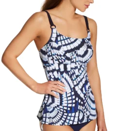 Anita Blue Fan Kimba Tankini Swim Top 6587-1