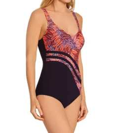 Anita Desert Flowers Luella Shaping One Piece Swimsuit 7393