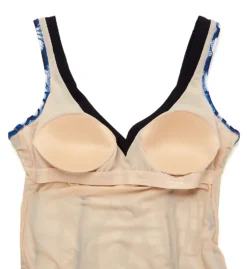 Anita Blue Fan Gaby Shaping One Piece Swimsuit 7470 -Lumiere Bikinis Shop anita anit01 7470 cs6