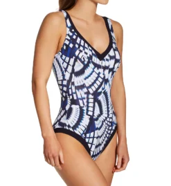 Anita Blue Fan Gaby Shaping One Piece Swimsuit 7470