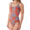 Anita Bahia Floral Marinet One Piece Swimsuit 7763