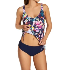 Anita French Blue Summer Malaika Tankini Swim Top 8866-1 -Lumiere Bikinis Shop anita anit01 8866 1 cs1