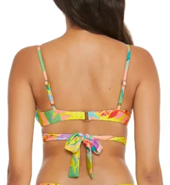 Becca Costa Bella Raegan Twist Front Swim Top 193137 -Lumiere Bikinis Shop becca bec01 193137 bs
