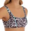 Becca Animal Kingdom Olivia Square Neck Swim Top 243207 -Lumiere Bikinis Shop becca bec01 243207 gs