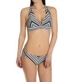 Becca Symphony Split Strap Halter Swim Top 423117 -Lumiere Bikinis Shop becca bec01 423117 cs1