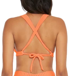 Becca Line In The Sand Skylar Halter Swim Top 473137 -Lumiere Bikinis Shop becca bec01 473137 bs