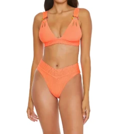 Becca Line In The Sand Skylar Halter Swim Top 473137 -Lumiere Bikinis Shop becca bec01 473137 cs1