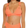Becca Line In The Sand Skylar Halter Swim Top 473137 -Lumiere Bikinis Shop becca bec01 473137 gs