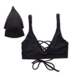 Becca Fine Line Zoe Extended Cup Bralette Swim Top 543407 -Lumiere Bikinis Shop becca bec01 543407 cs3