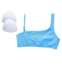 Becca Fine Line Lani One Shoulder Swim Top 543607 -Lumiere Bikinis Shop becca bec01 543607 cs3