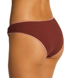 Becca Modern Edge Gracie Buckle Side Hipster Swim Bottom 544037 -Lumiere Bikinis Shop becca bec01 544037 bs