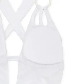 Becca Color Code Skylar Plunge One Piece Swimsuit 631037 -Lumiere Bikinis Shop becca bec01 631037 cs5