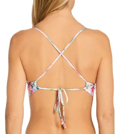 Becca Lush Lagoon Skyler Halter Swim Top 843107 -Lumiere Bikinis Shop becca bec01 843107 bs
