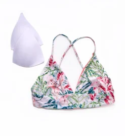 Becca Lush Lagoon Skyler Halter Swim Top 843107 -Lumiere Bikinis Shop becca bec01 843107 cs5