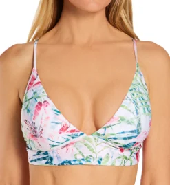 Becca Lush Lagoon Skyler Halter Swim Top 843107