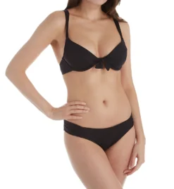 Becca Color Code Tie Front Underwire Bikini Swim Top 853397 -Lumiere Bikinis Shop becca bec01 853397 cs1