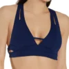 Becca Color Code Split Strap Halter Swim Top 853617 -Lumiere Bikinis Shop becca bec01 853617 gs