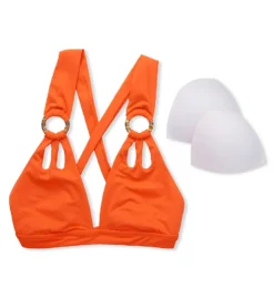 Becca Color Code Skylar Halter Swim Top 859627 -Lumiere Bikinis Shop becca bec01 859627 cs6