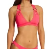 Becca Color Code Rings Skylar Halter Swim Top 859637 -Lumiere Bikinis Shop becca bec01 859637 gs