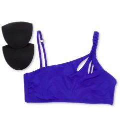 Becca Color Twist Kimberly Asymmetrical Swim Top 889227 -Lumiere Bikinis Shop becca bec01 889227 cs5