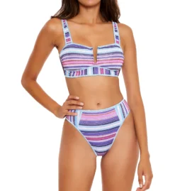 Becca South Coast Alexis U Wire Bandeau Swim Top 9532274 -Lumiere Bikinis Shop becca bec01 9532274 cs1