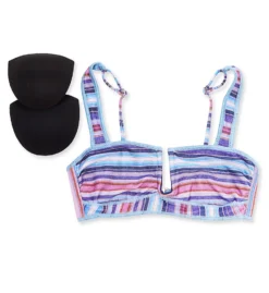 Becca South Coast Alexis U Wire Bandeau Swim Top 9532274 -Lumiere Bikinis Shop becca bec01 9532274 cs6