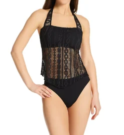 Becca Color Play Addison Handkerchief Tankini Swim Top C713527 -Lumiere Bikinis Shop becca bec01 c713527 cs1