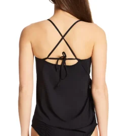 Becca Color Code Wrap Front Tankini Swim Top C853527 -Lumiere Bikinis Shop becca bec01 c853527 bs