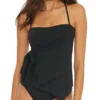 Becca Color Code Wrap Front Tankini Swim Top C853527 -Lumiere Bikinis Shop becca bec01 c853527 gs