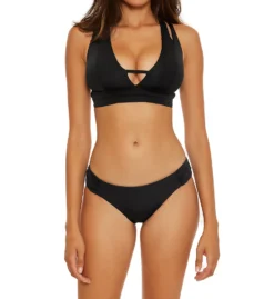 Becca Color Code Elaine Split Strap Swim Top C853627 -Lumiere Bikinis Shop becca bec01 c853627 cs3