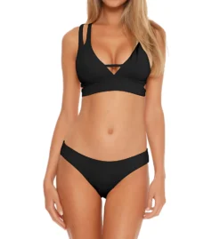 Becca Color Code Elaine Split Strap Swim Top C853627 -Lumiere Bikinis Shop becca bec01 c853627 cs4