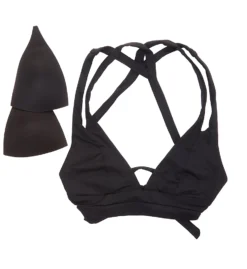 Becca Color Code Elaine Split Strap Swim Top C853627 -Lumiere Bikinis Shop becca bec01 c853627 cs6