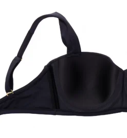 Bleu Rod Beattie Kore Shirred Underwire Bandeau Bikini Swim Top 00179D -Lumiere Bikinis Shop bleu rod beattie bleu01 00179d cs4