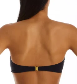 Bleu Rod Beattie Basket Case Shirred Molded Bandeau Swim Top 20338 -Lumiere Bikinis Shop bleu rod beattie bleu01 20338 bs