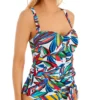 Bleu Rod Beattie Lush Life Twist Tankini Swim Top 20403D