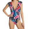 Bleu Rod Beattie Absolutely Fabulous Cap Sleeve One Piece Swimsuit AF22767