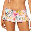 Bleu Rod Beattie Beachy Keen Skirted Hipster Swim Bottom B21580 -Lumiere Bikinis Shop bleu rod beattie bleu01 b21580 gs