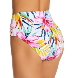Bleu Rod Beattie Beachy Keen Shirred High Waist Swim Bottom B21915 -Lumiere Bikinis Shop bleu rod beattie bleu01 b21915 bs