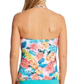 Bleu Rod Beattie Blooming Chic Draped Ring Bandini Swim Top BC22467 -Lumiere Bikinis Shop bleu rod beattie bleu01 bc22467 cs1