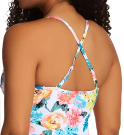 Bleu Rod Beattie Blooming Chic Underwire Twist One Piece Swimsuit BC22968 -Lumiere Bikinis Shop bleu rod beattie bleu01 bc22968 cs1