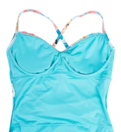 Bleu Rod Beattie Blooming Chic Underwire Twist One Piece Swimsuit BC22968 -Lumiere Bikinis Shop bleu rod beattie bleu01 bc22968 cs5