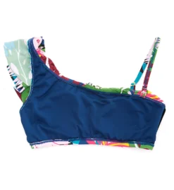 Bleu Rod Beattie On A Brighter Note Ruffle One Shoulder Swim Top BN22108 -Lumiere Bikinis Shop bleu rod beattie bleu01 bn22108 cs5