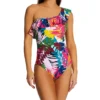Bleu Rod Beattie On A Brighter Note One Shoulder One Piece Swimsuit BN22210 -Lumiere Bikinis Shop bleu rod beattie bleu01 bn22210 gs