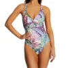 Bleu Rod Beattie It's A Breeze Plunge Drape Neck One Piece Swimsuit BZ22757 -Lumiere Bikinis Shop bleu rod beattie bleu01 bz22757 gs