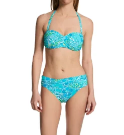 Bleu Rod Beattie Escape To The Beach Twist Front Bandeau Swim Top EB23129 -Lumiere Bikinis Shop bleu rod beattie bleu01 eb23129 cs2