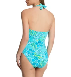 Bleu Rod Beattie Escape To The Beach Halter Mio One Piece Swimsuit EB23236 -Lumiere Bikinis Shop bleu rod beattie bleu01 eb23236 bs