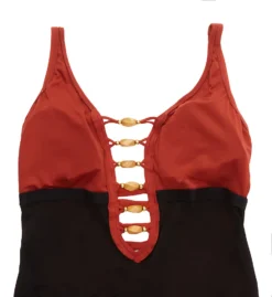 Bleu Rod Beattie Plus Size Paradise Found Lace One Piece Swimsuit F22226X -Lumiere Bikinis Shop bleu rod beattie bleu01 f22226x cs5