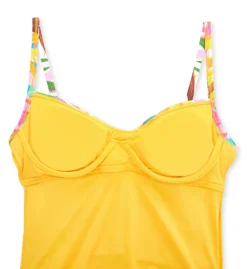 Bleu Rod Beattie Fantasy Island Twist Front Tankini Swim Top FI23457 -Lumiere Bikinis Shop bleu rod beattie bleu01 fi23457 cs6